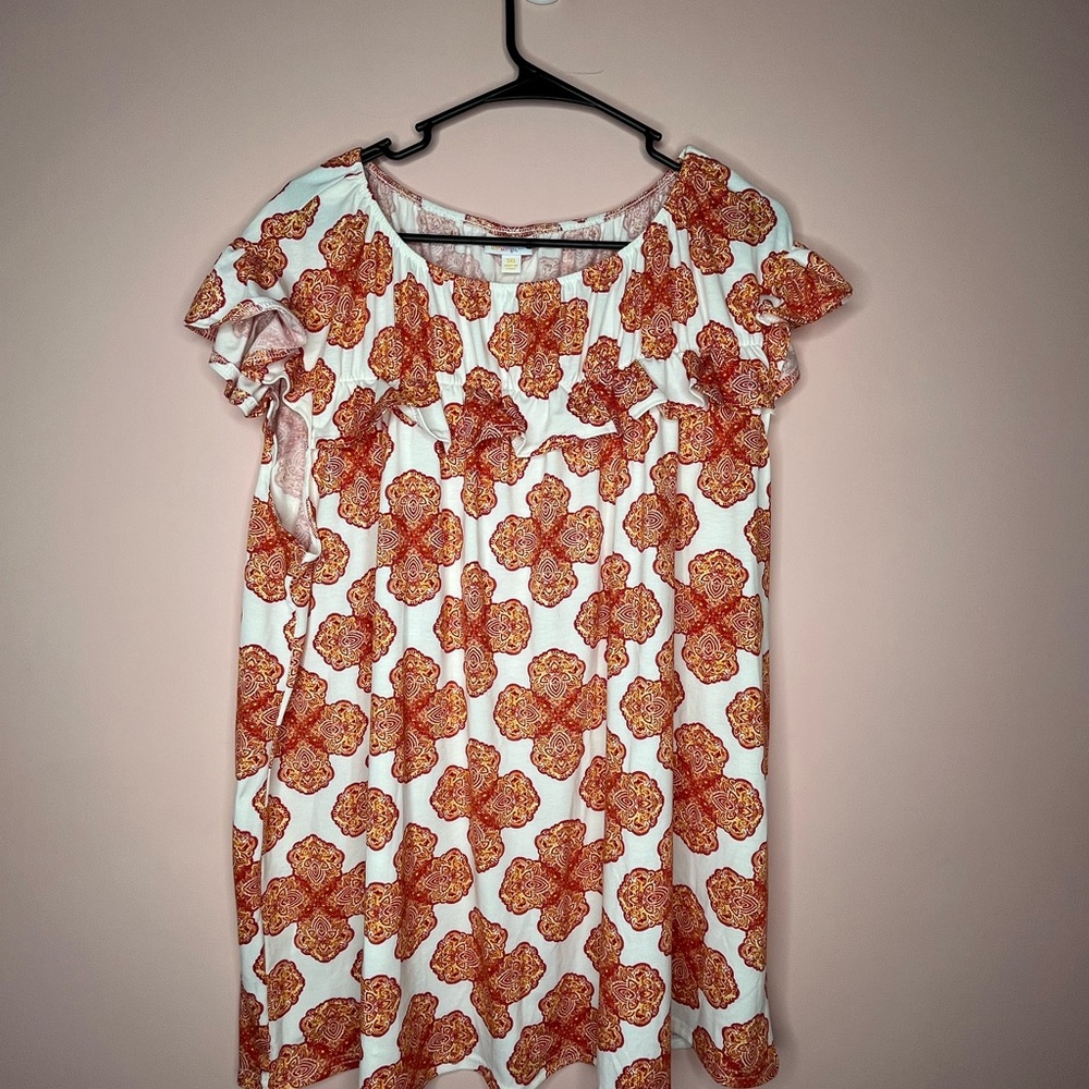 NWT LuLaRoe Stasha Ruffle Top